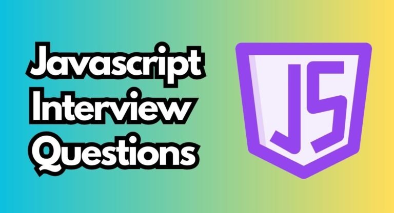100 Javascript Interview Questions